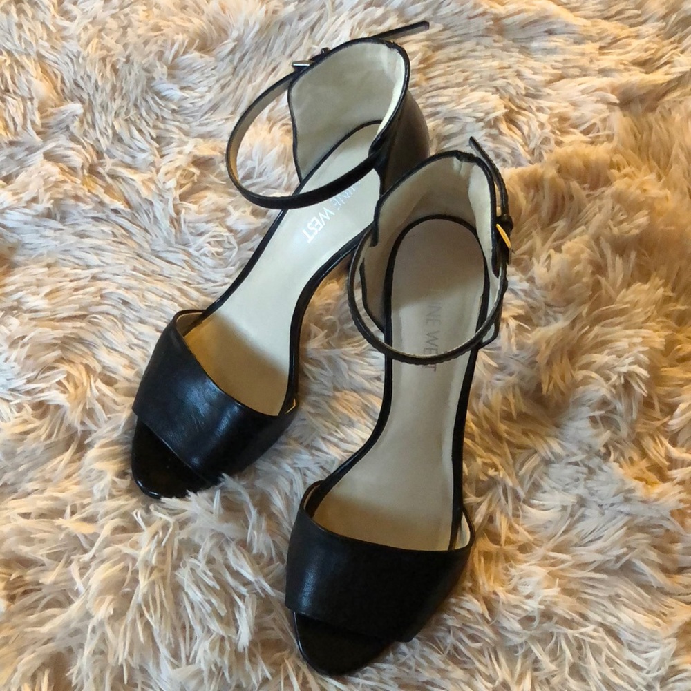 Nine West classy black heels